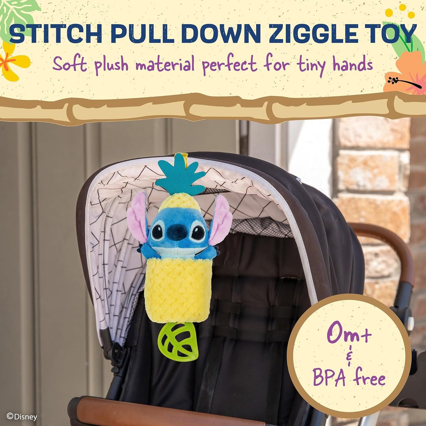 Disney Stitch Ziggle Toy
