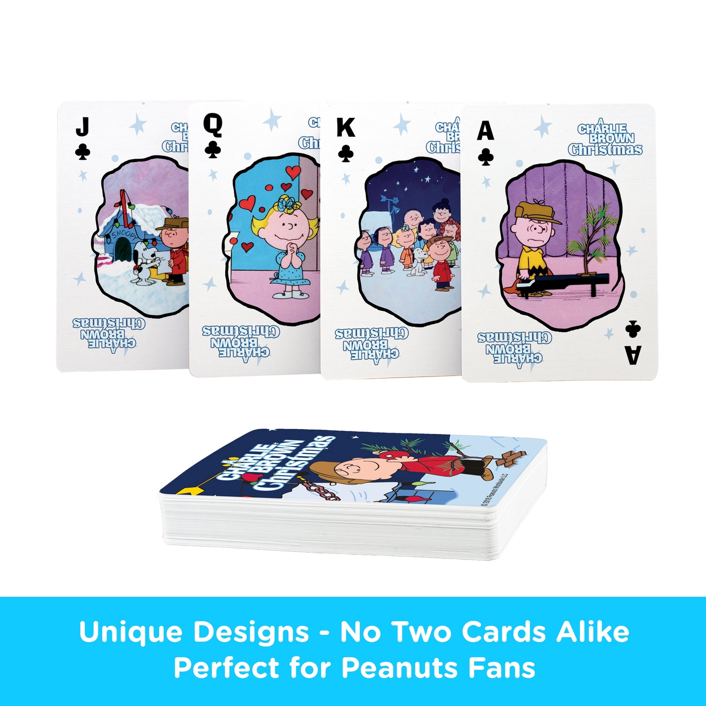 Peanuts Charlie Brown Christmas Playing Cards