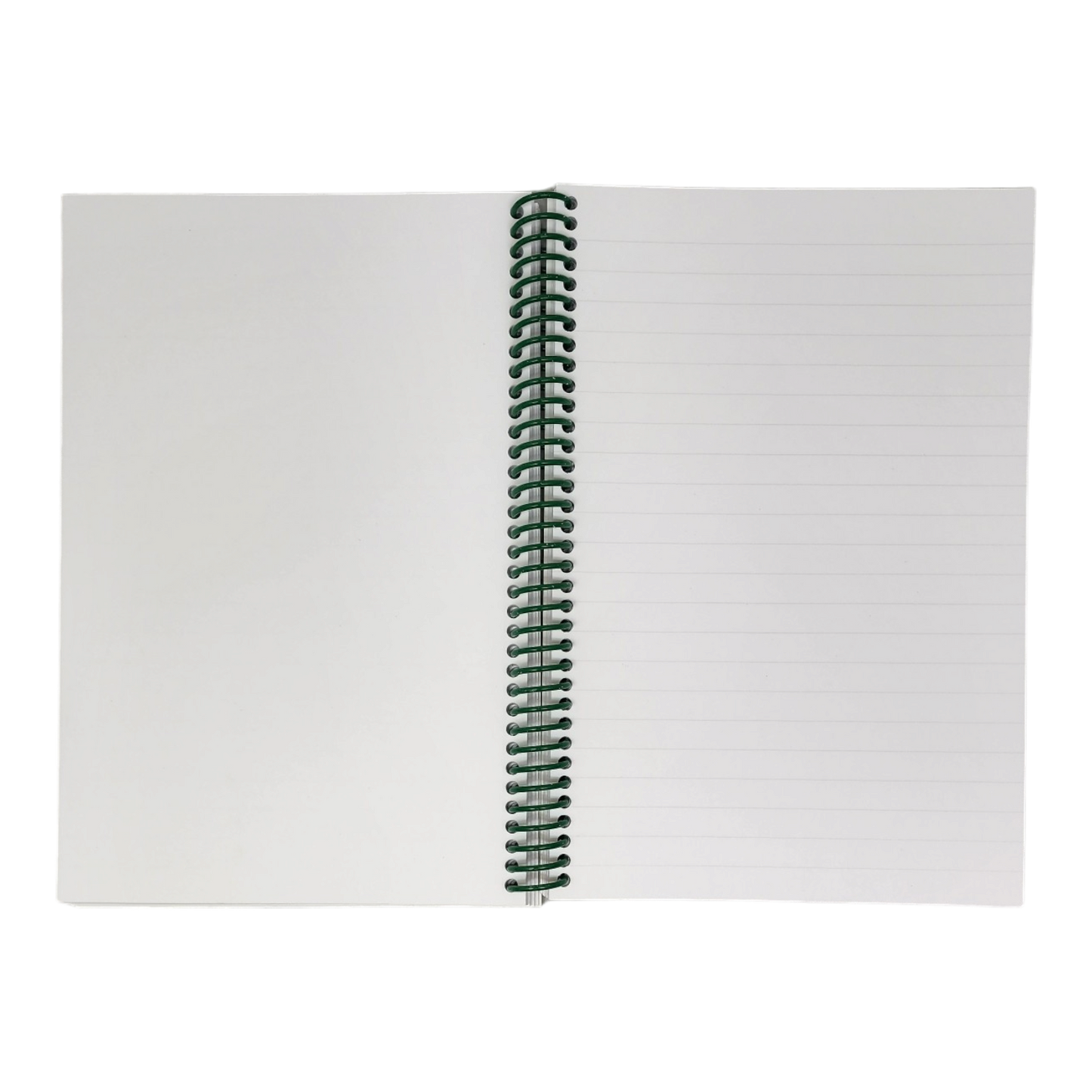 Wirebound 6X9 Lined Journal - Skiing
