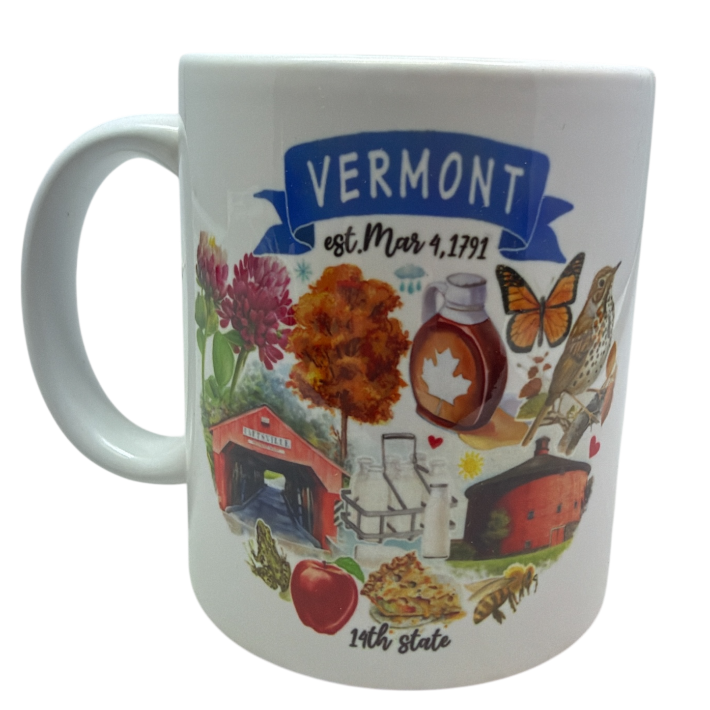 Vermont State Theme Mug