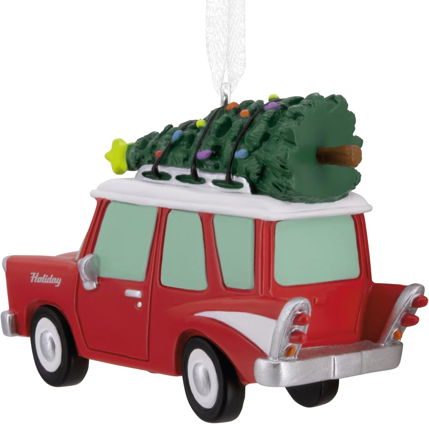 Red Car Hallmark Christmas Ornament