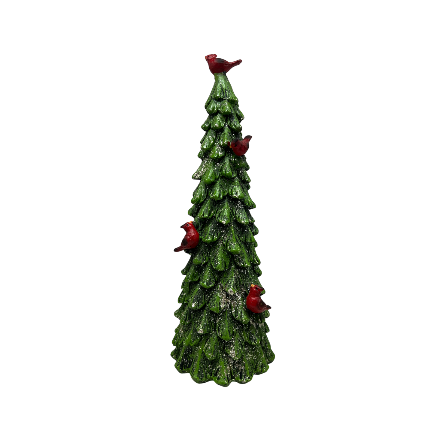 Glitter Cardinal Tree Large