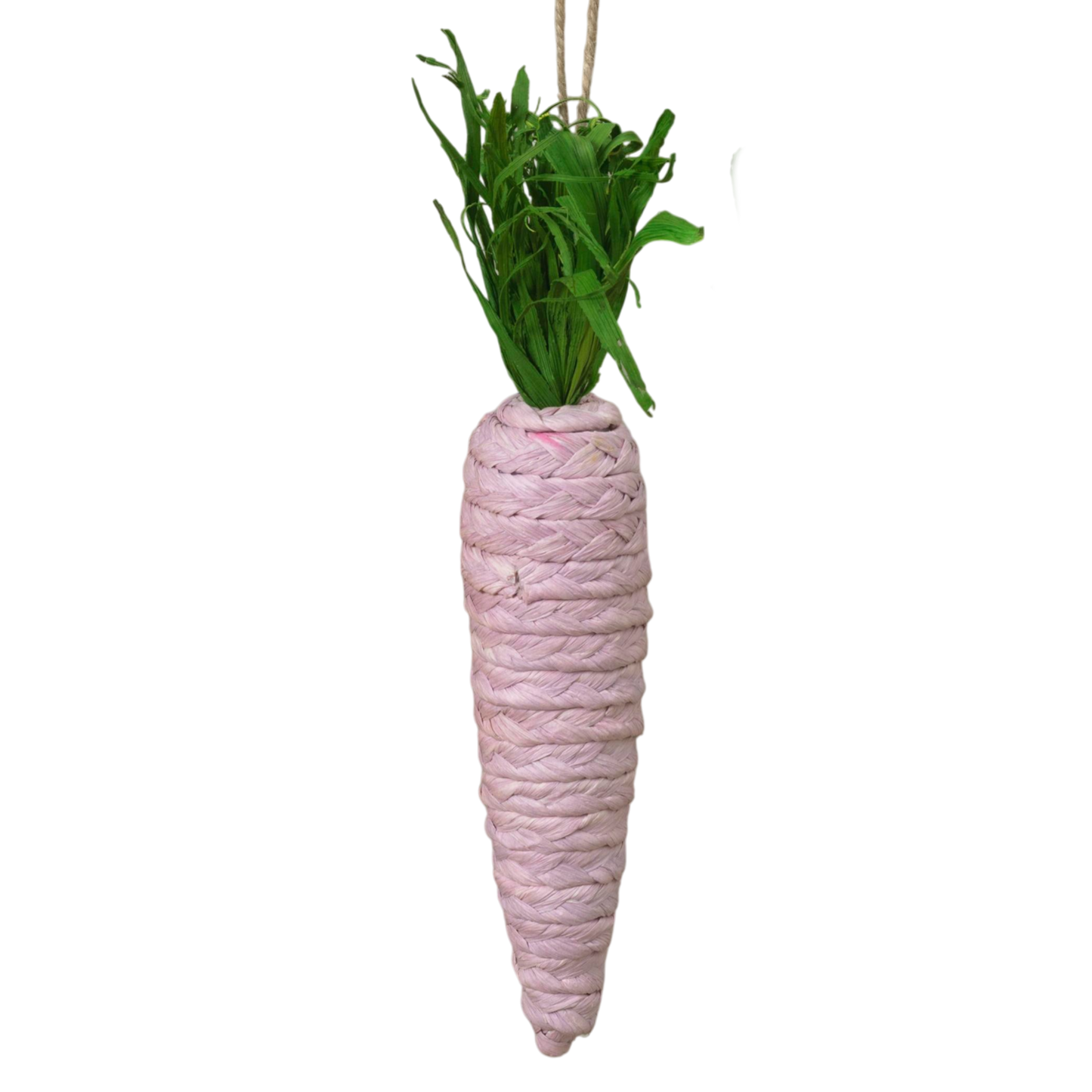 Sisal Rope Carrot Ornament -