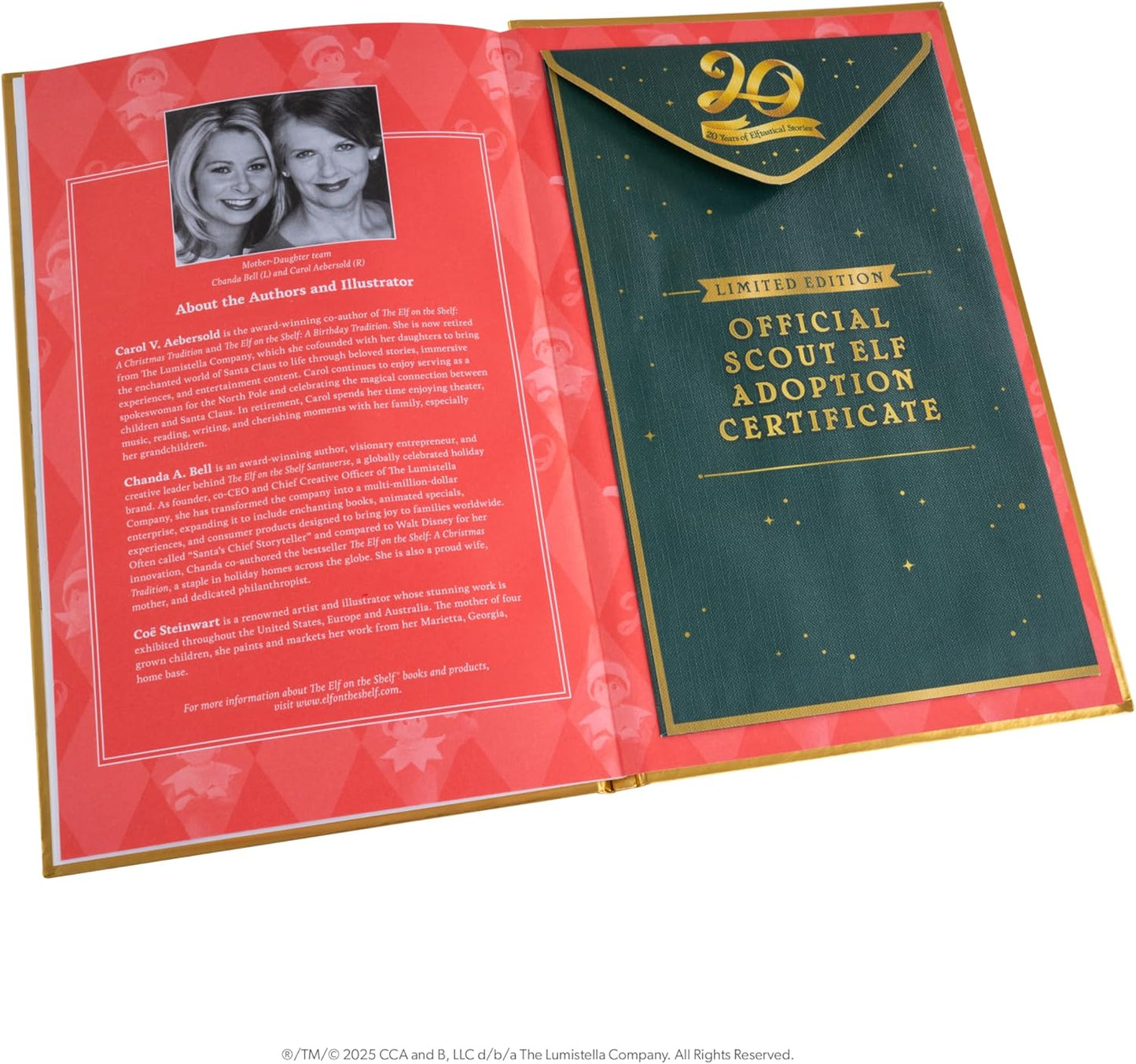 The Elf on the Shelf Ltd 20th Anniversary Boy Blue Eyes