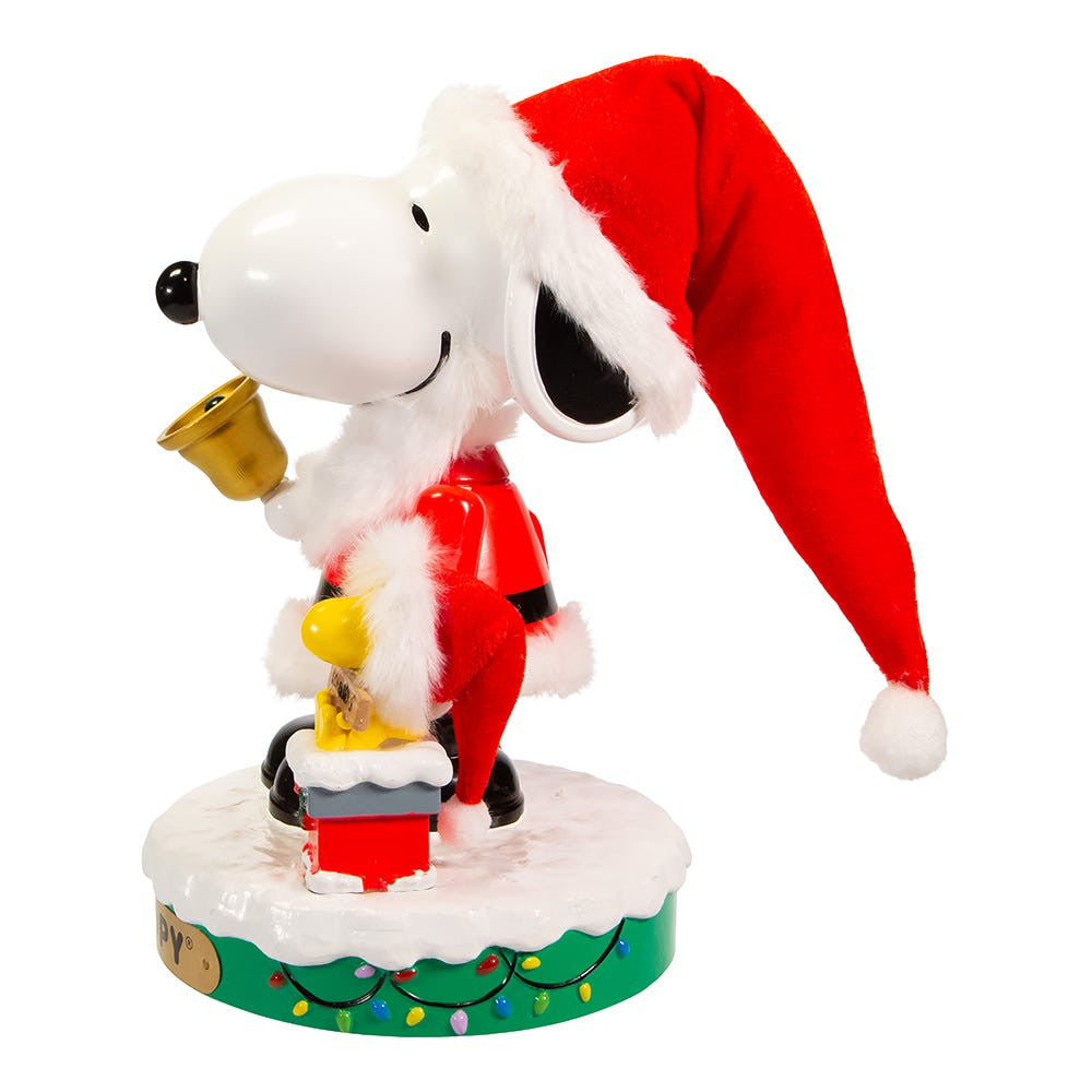 10“ Peanuts Battery Operated Snoopy Musical Nutcracker