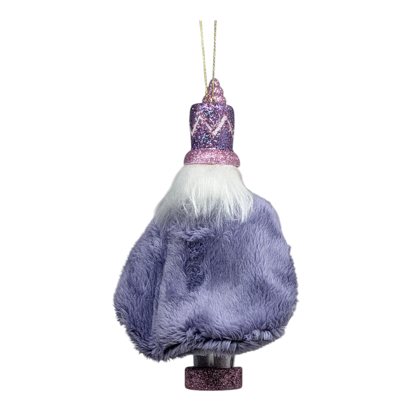 Hollywood 6 inch Wooden Nutcracker - Purple Cape