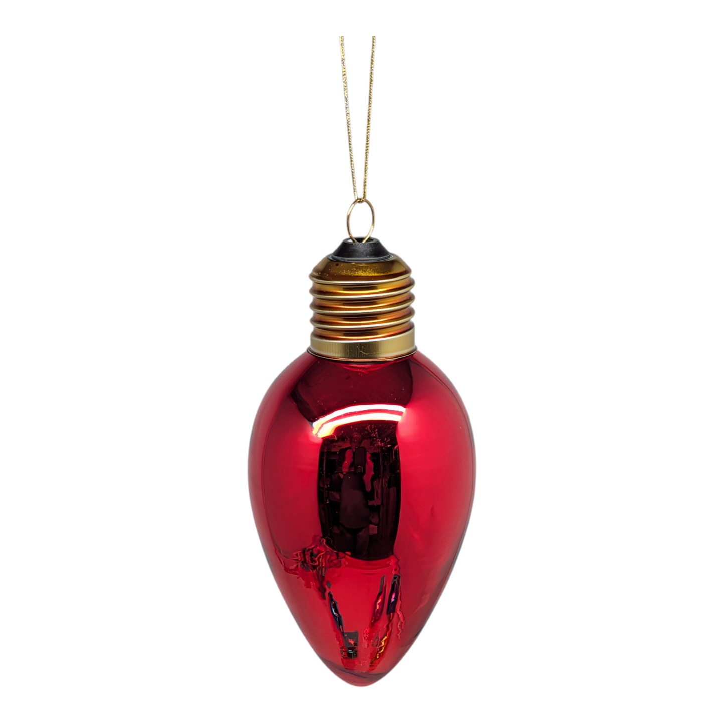 Glass Oversized C7 Bulb Ornament -