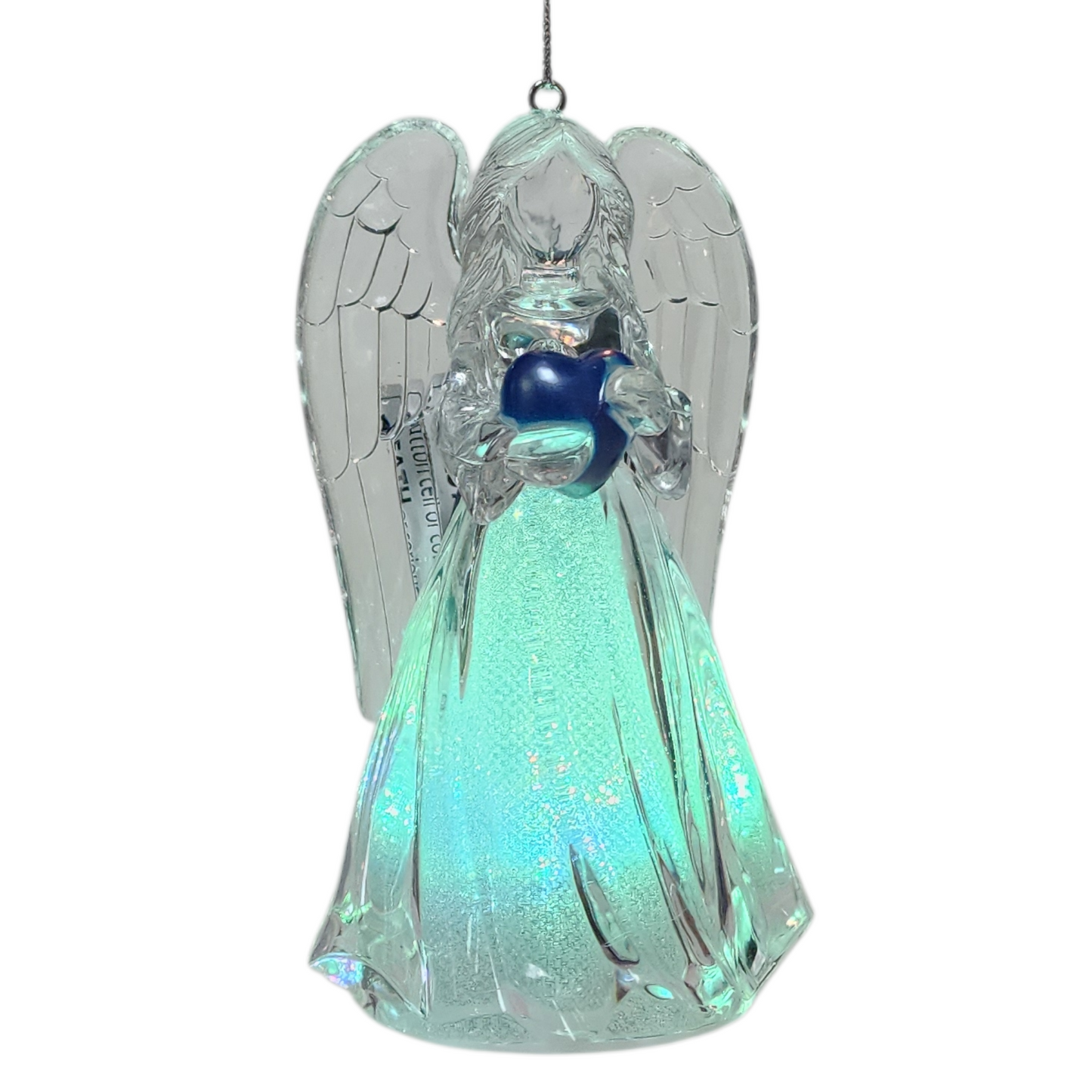 Birthstone Lighted Angel Ornament -