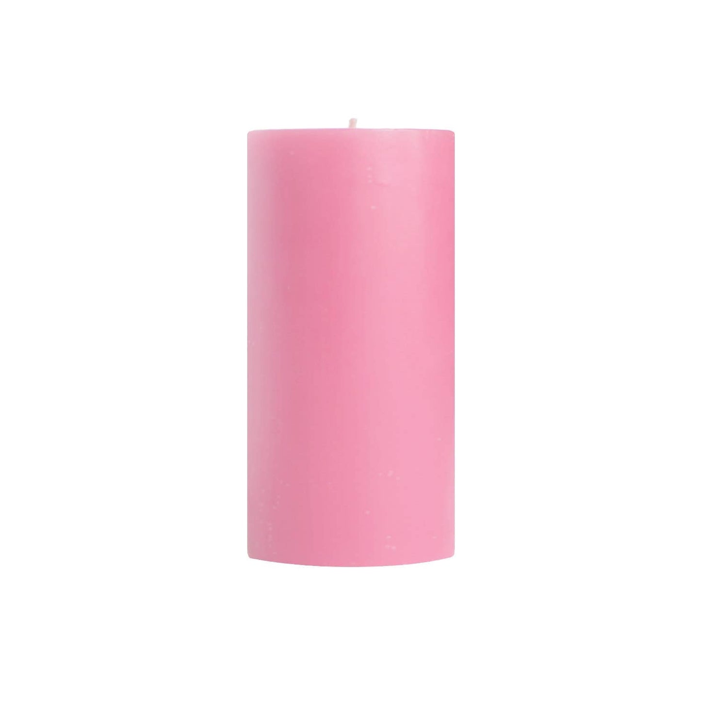 Mole Hollow Unscented Pillar Candle (Dusty Rose)  -