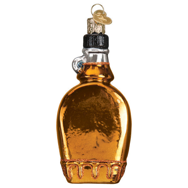 Maple Syrup Glass Ornament