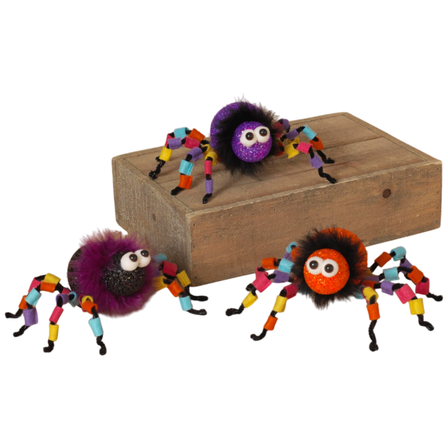 Color-Changing Halloween 8" Spider -