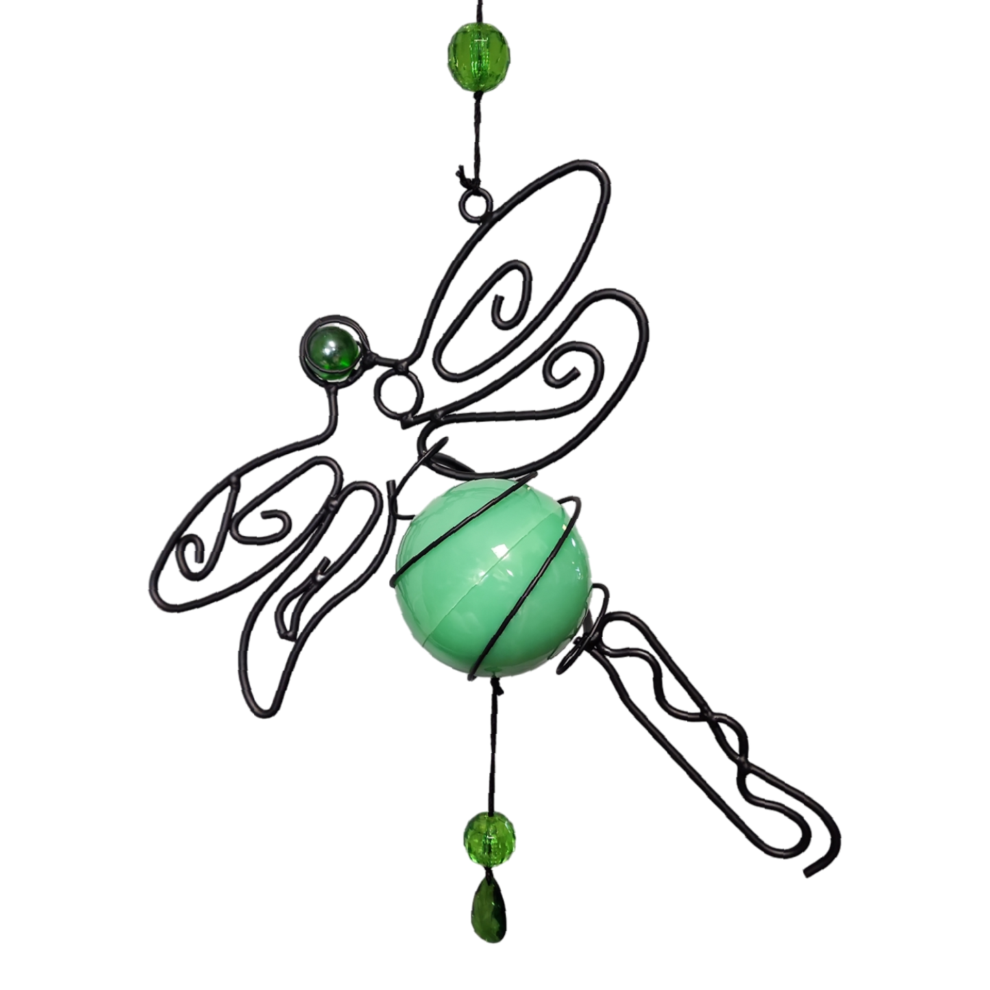 Solar Lighted Hanging Dragonfly