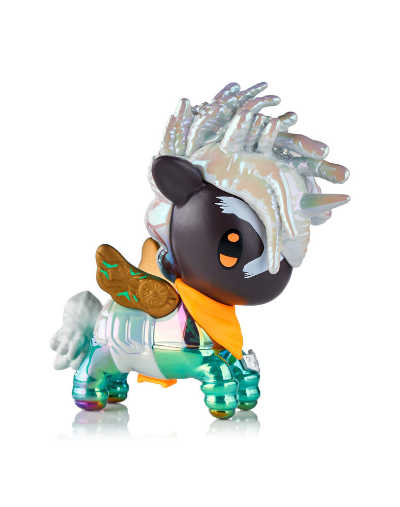 tokidoki x ARCANE Unicorno Black Light Chrome Blind Box – League of Legends Collab Mystery Figure