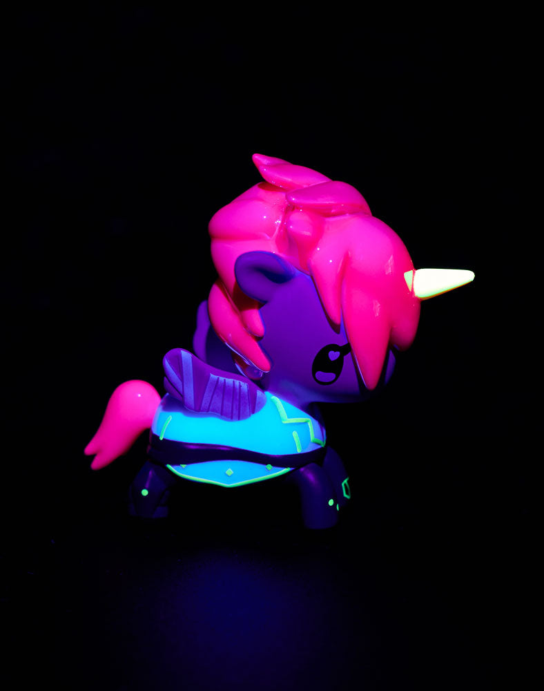 tokidoki x ARCANE Unicorno Black Light Chrome Blind Box – League of Legends Collab Mystery Figure