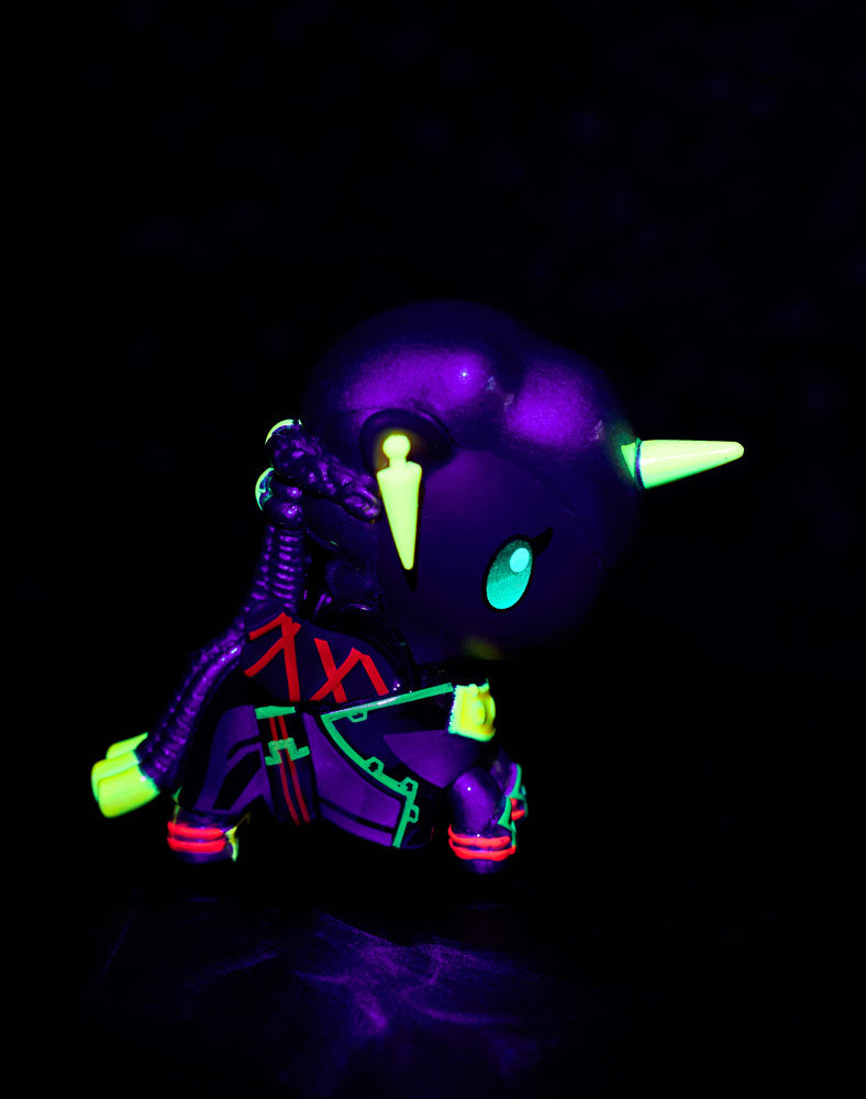 tokidoki x ARCANE Unicorno Black Light Chrome Blind Box – League of Legends Collab Mystery Figure