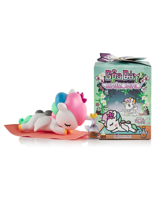 tokidoki Spa Day Unicorno Blind Box – Relaxing Mystery Unicorn Collectible Figure