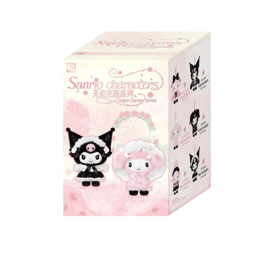 Top Toy Sanrio Characters Angel Garden Series Vinyl Plush Blind Box Keychain Figure