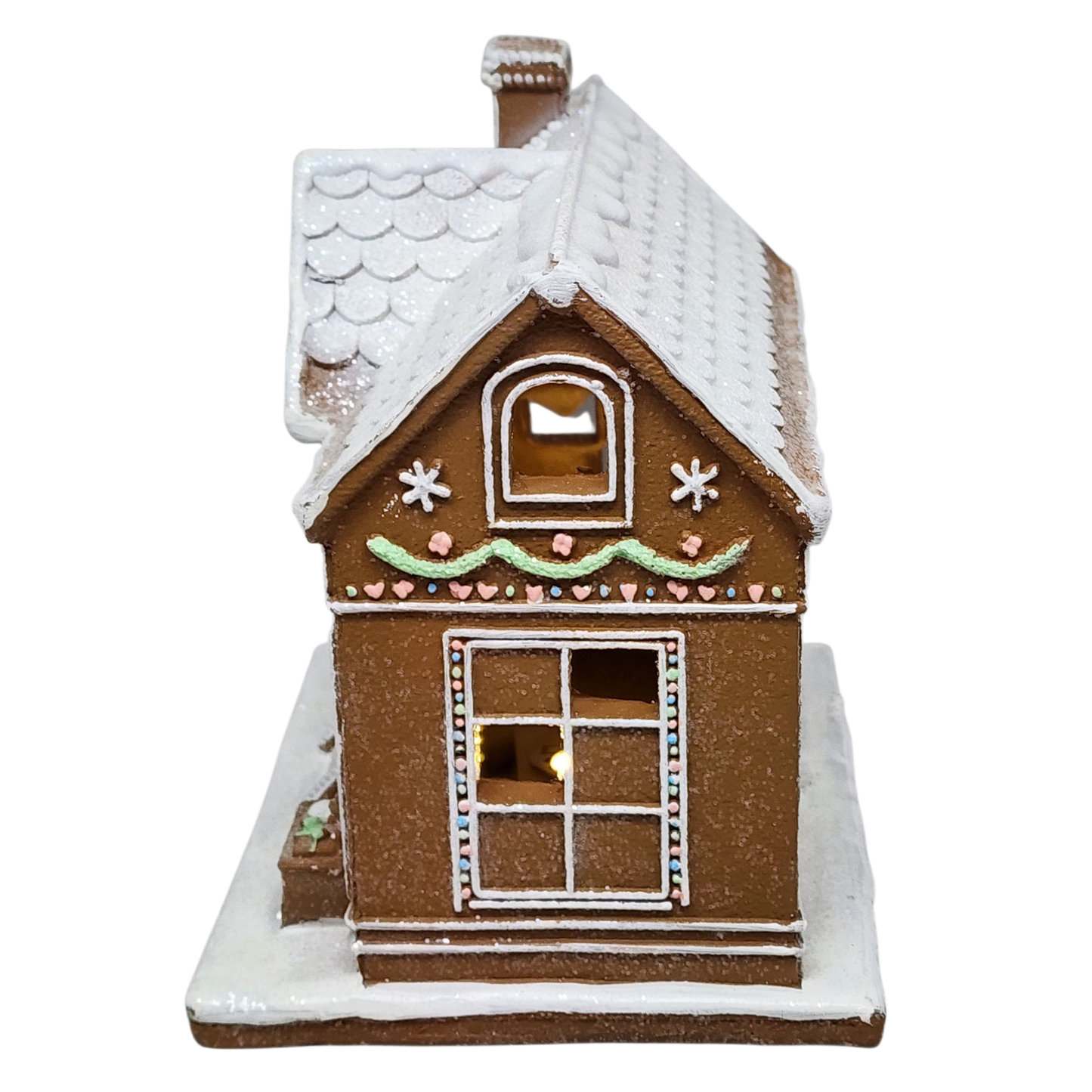 Magical Gingerbread Toy Store Light-Up House
