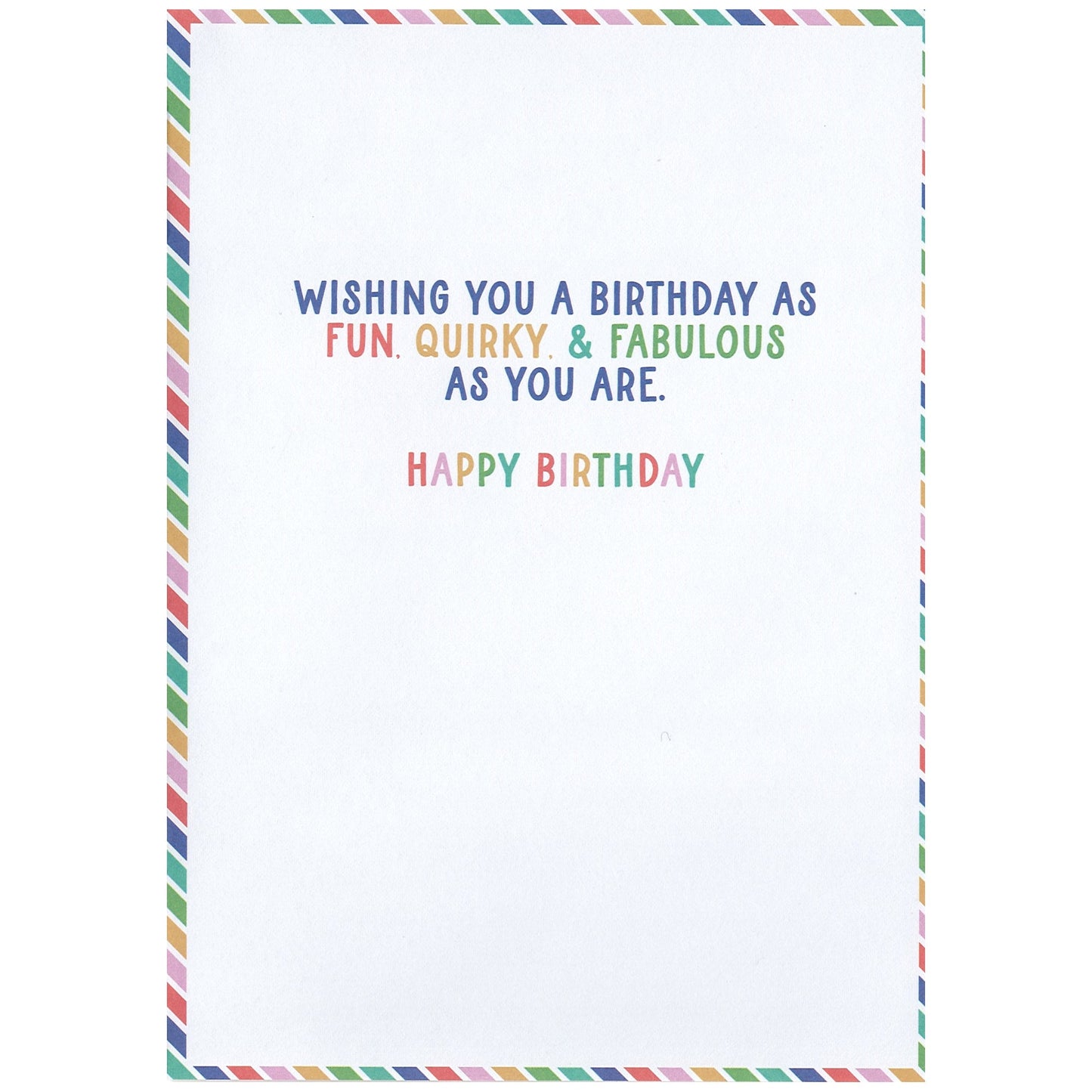 Hip Hip Hooray - Birthday Card