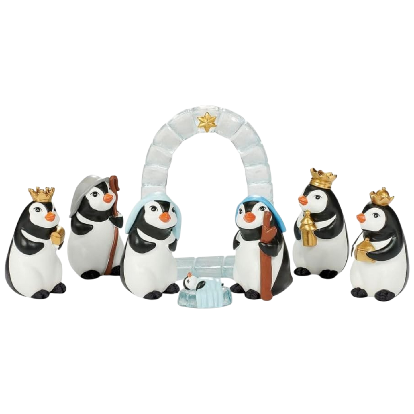 Penguin Pageant Nativity Set – 7 Piece Set