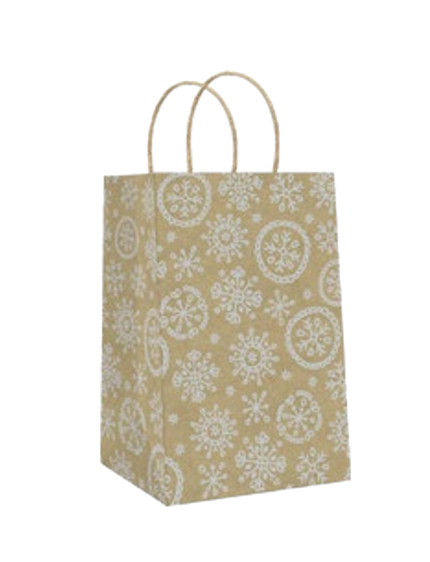 Foil Accented Kraft Treat Bag - 8 Pack -