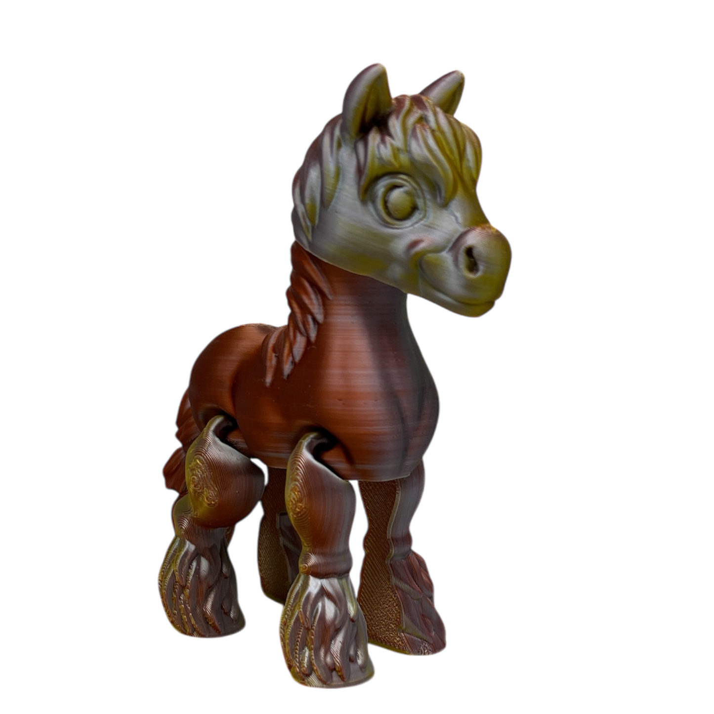 Clyde the Clydesdale  - Copper Color