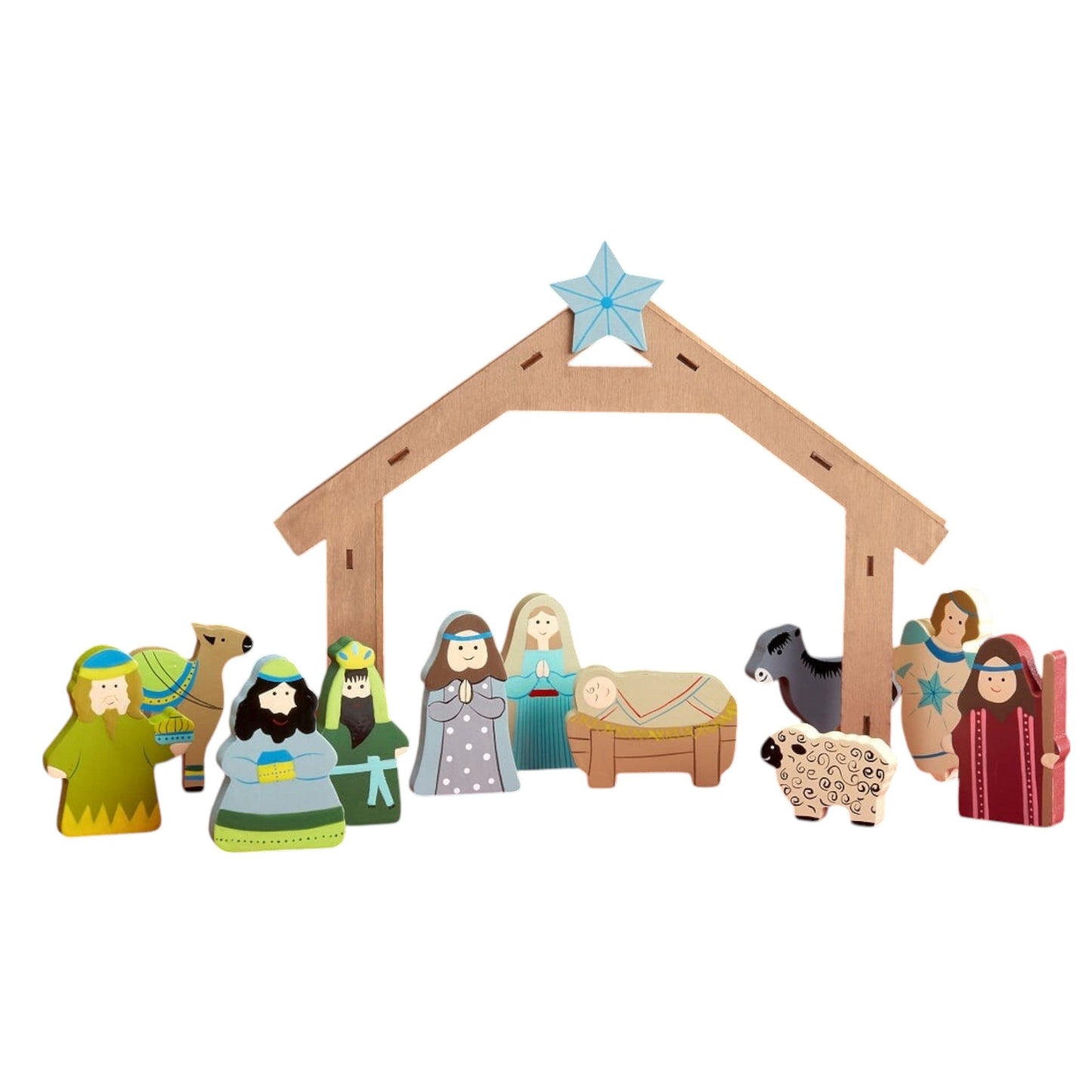 Children's Nativity Set - 12 Piece Set