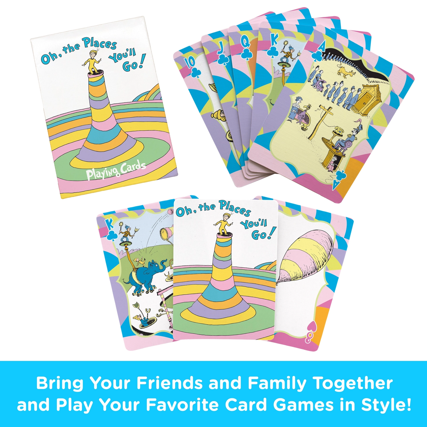 Oh The Places You'll Go! Playing Cards