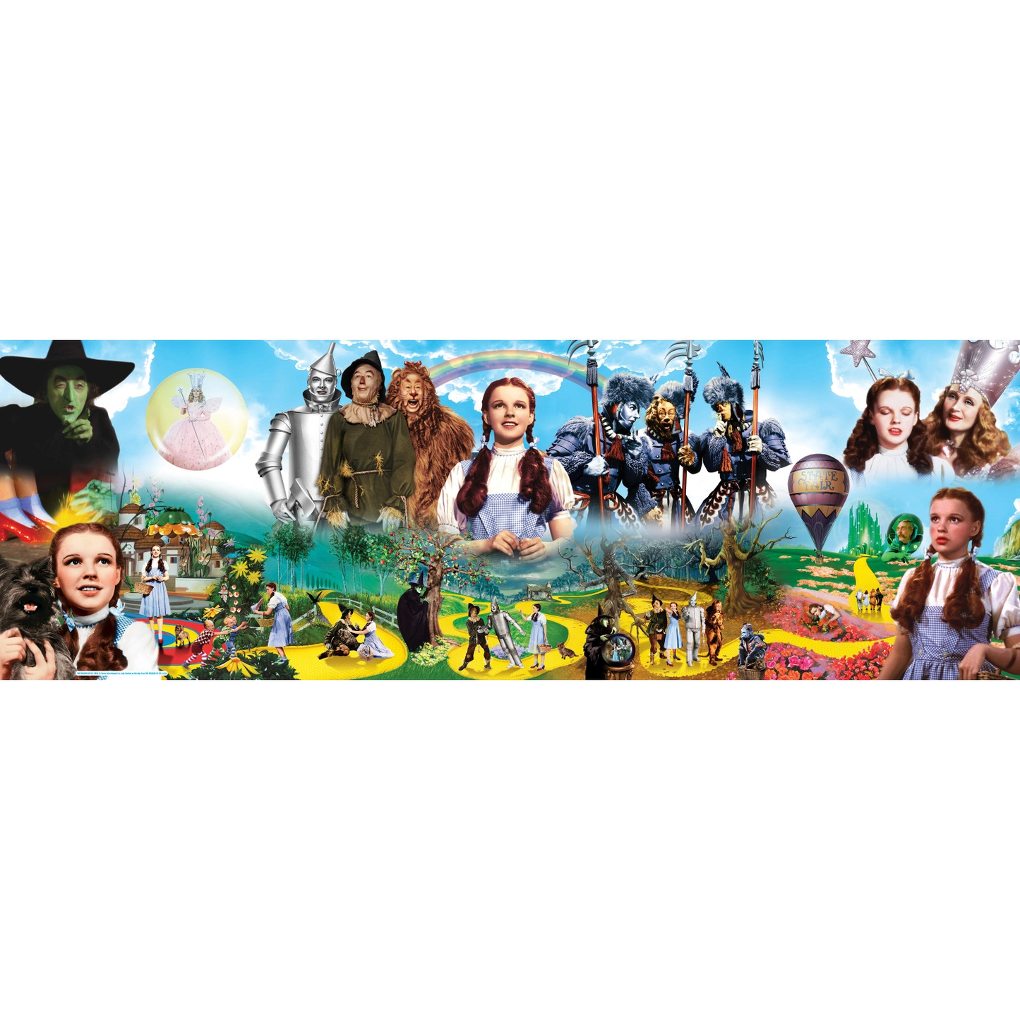 The Wizard of Oz - 1000 Piece Panoramic Puzzle
