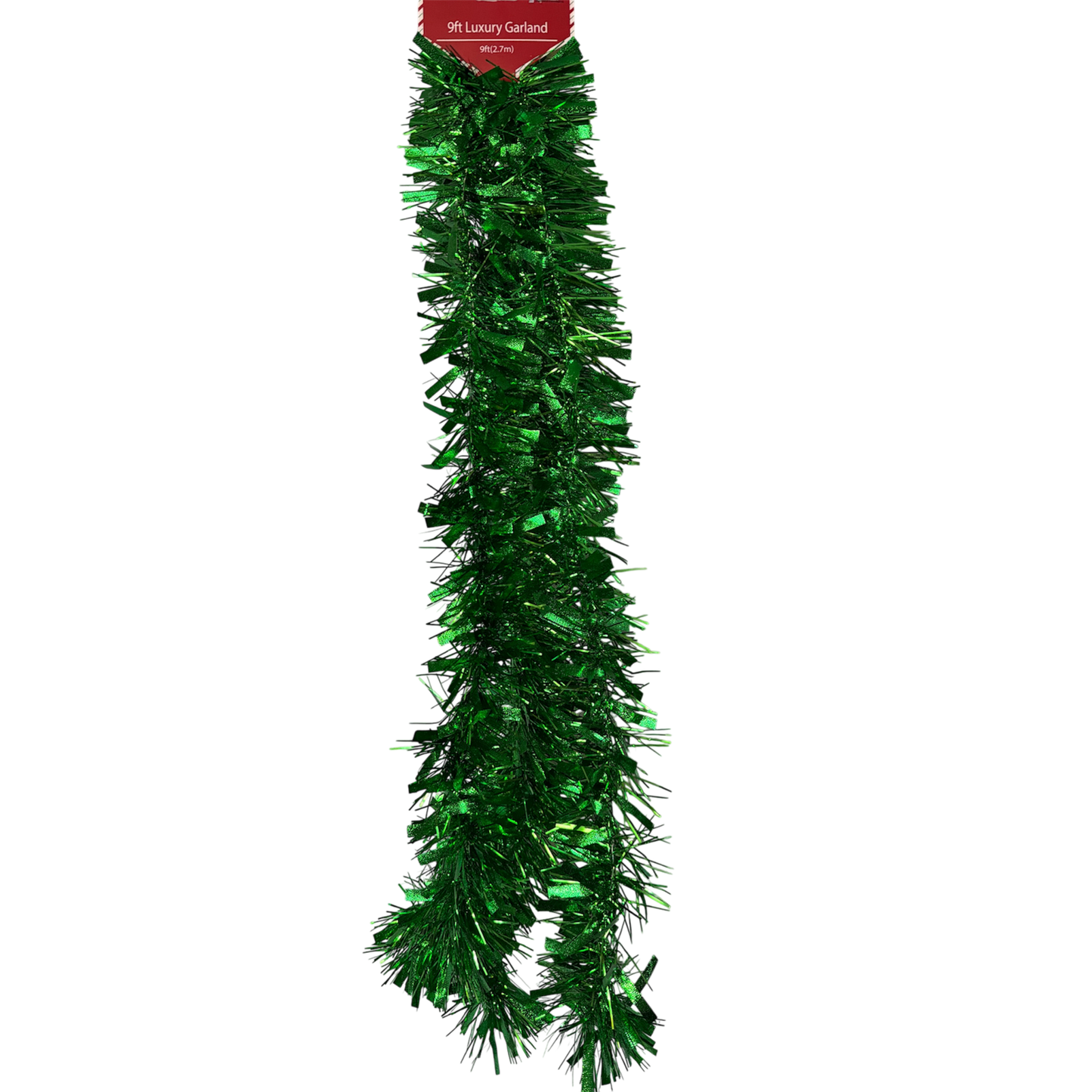 9 Foot Luxury Garland - Green