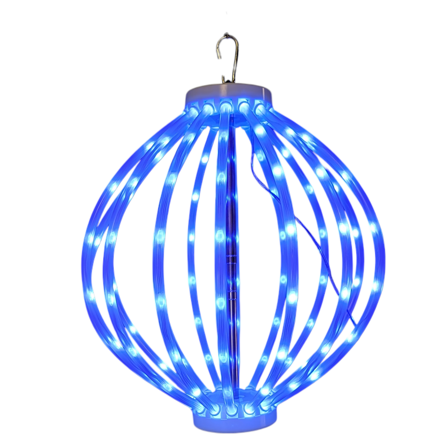 Illuminated PVC Tube Sphere - 12 inch