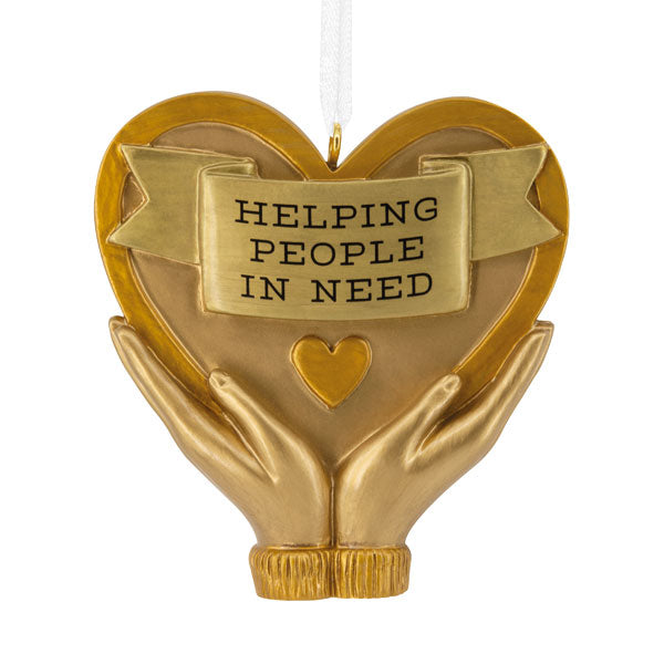 Caregiver Hands Ornament
