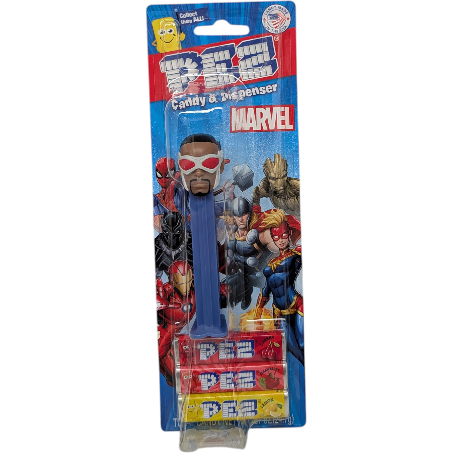 Pez Candy Dispenser - Marvel - Sam Wilson Captain America