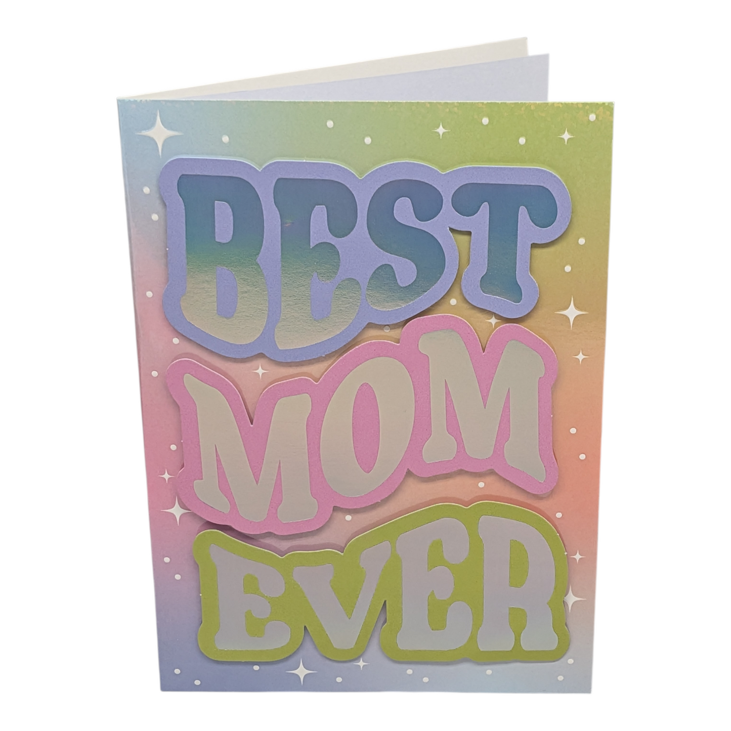 Groovy Best Mom Ever - Mother's Day Card