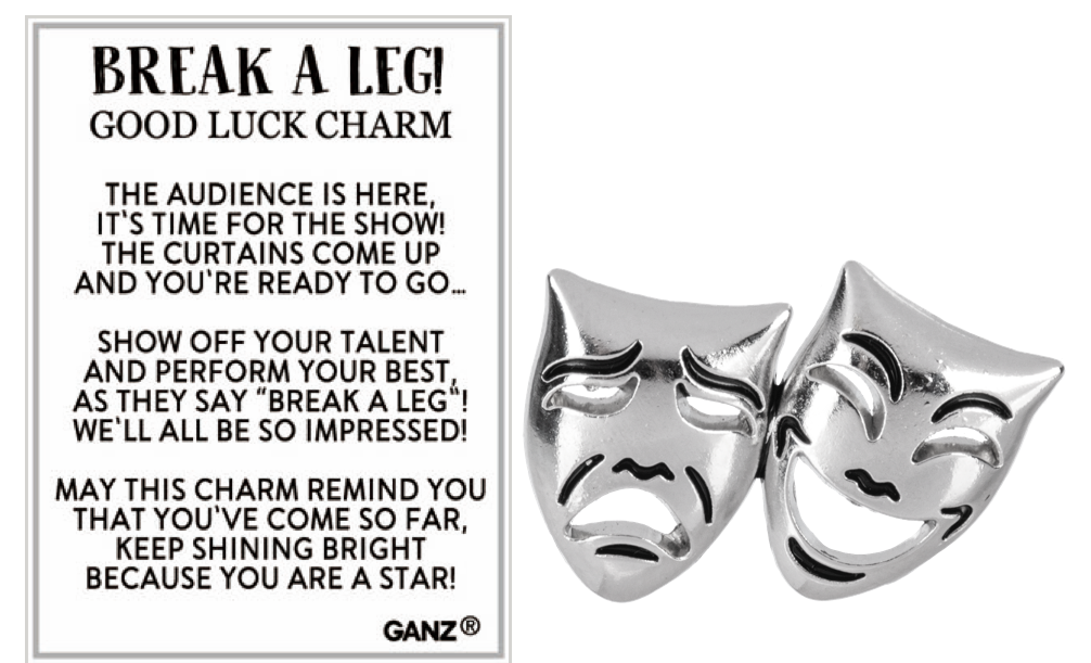 Break a Leg Good Luck Charm - A Token for Performers