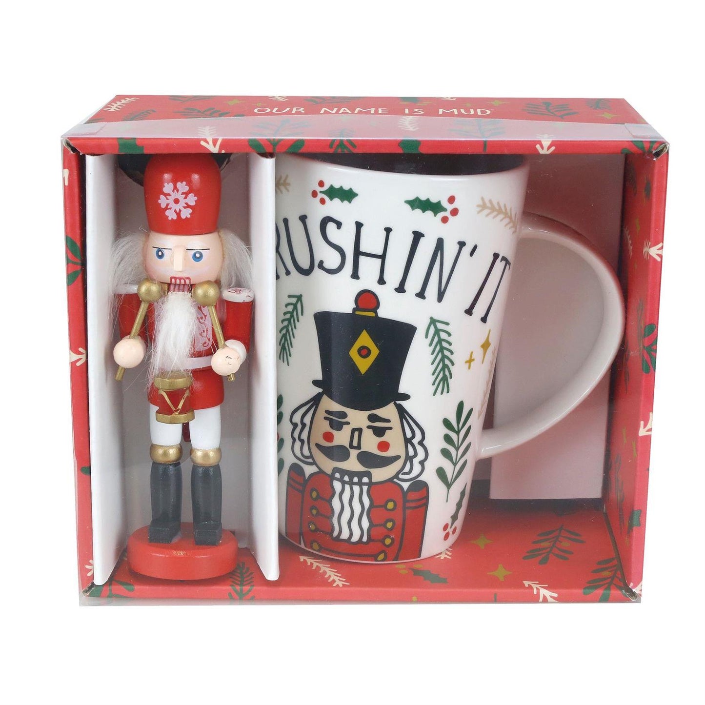 Crushing the Holidays: Nutcracker Ornament and Mug Set of 2