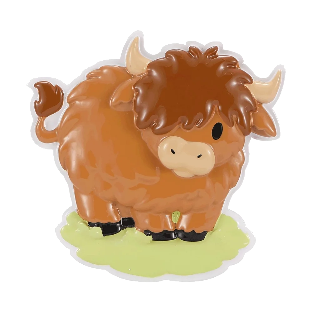 Highland Cow Resin Ornament