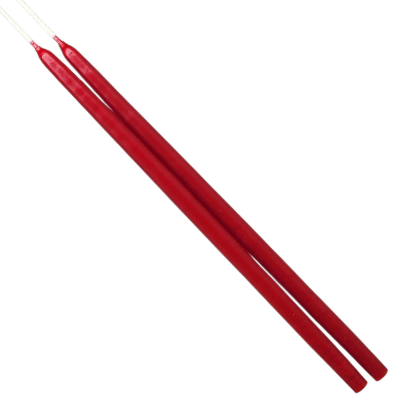 Mole Hollow Half Sized Taper Pair (Sweetheart Red) - 10 Inch