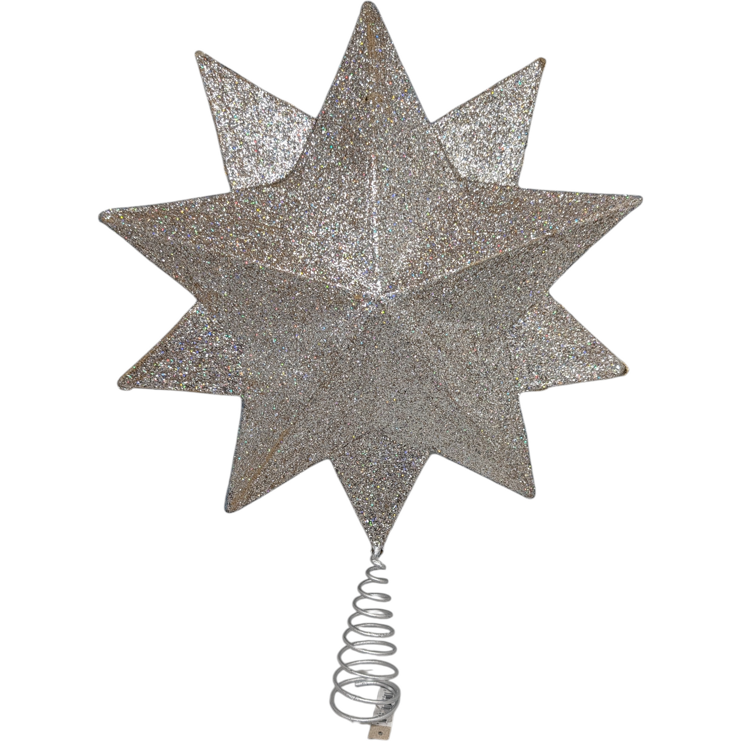 Blue Radiance 10 Point Star Treetopper- 16 Inch