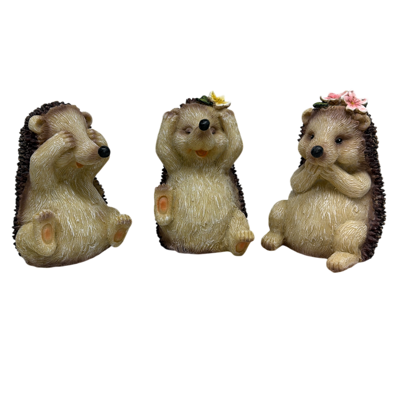 Springtime Hedgehogs - 3 Piece Set