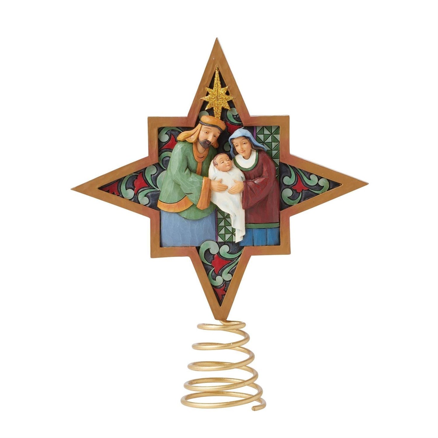 Holiday Manor Nativity Star Topper