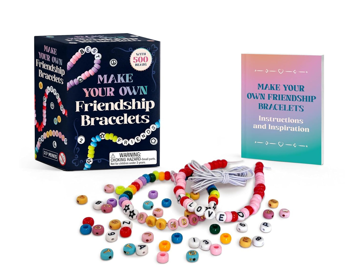 Make Your Own Friendship Bracelets: With 500 Beads Mini Kit