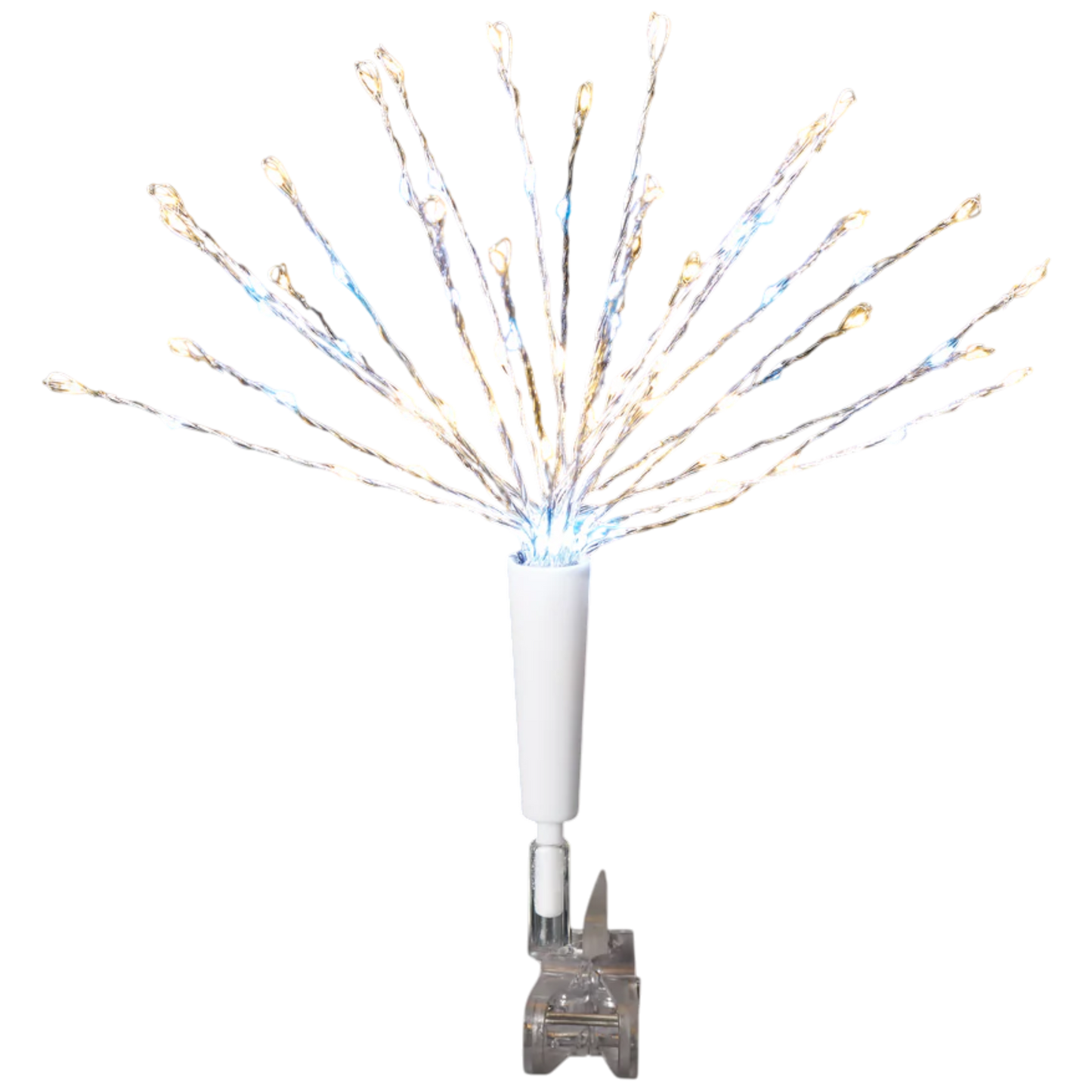 Lighted Two-Tone Burst Clip-On Treetopper