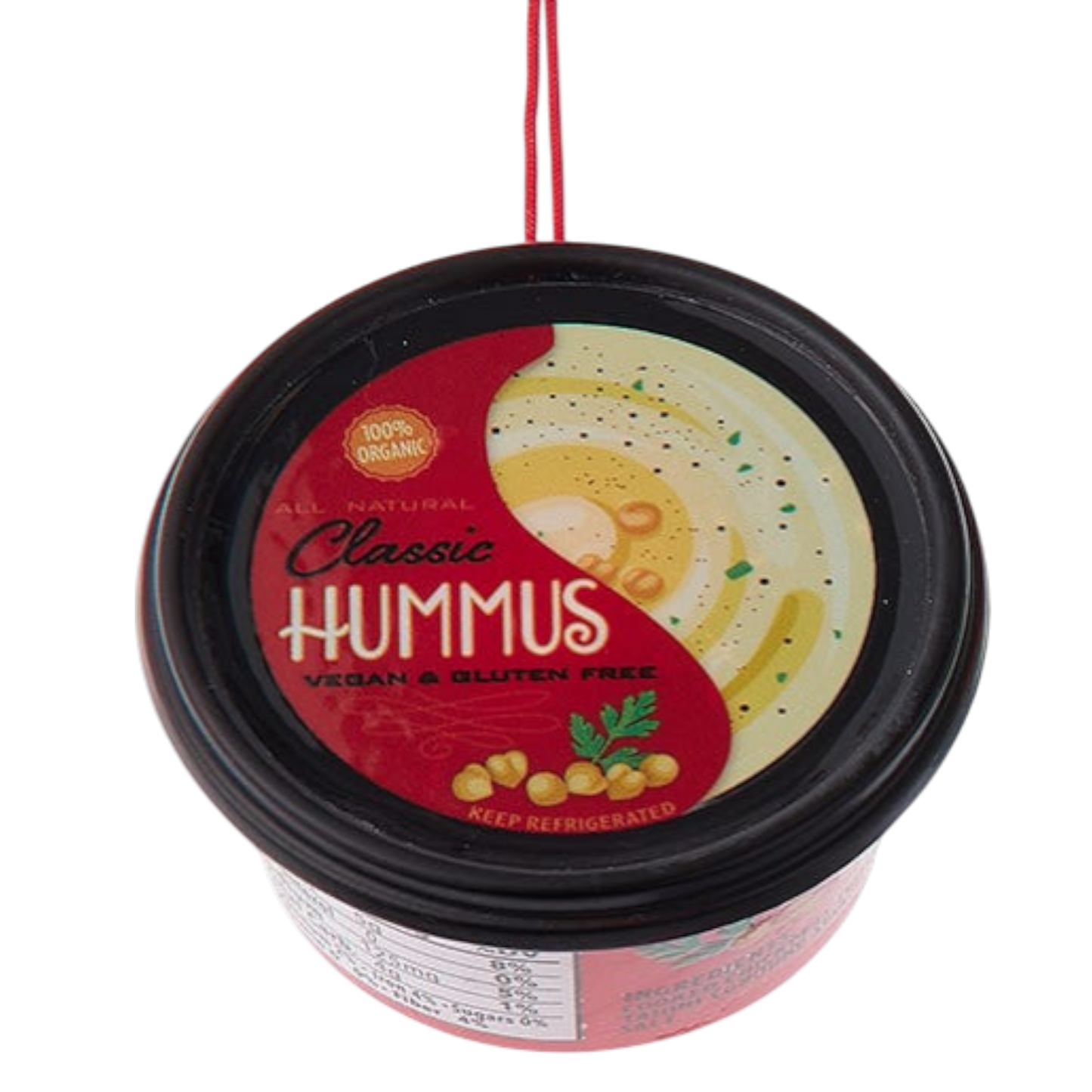 Classic Hummus Ornament