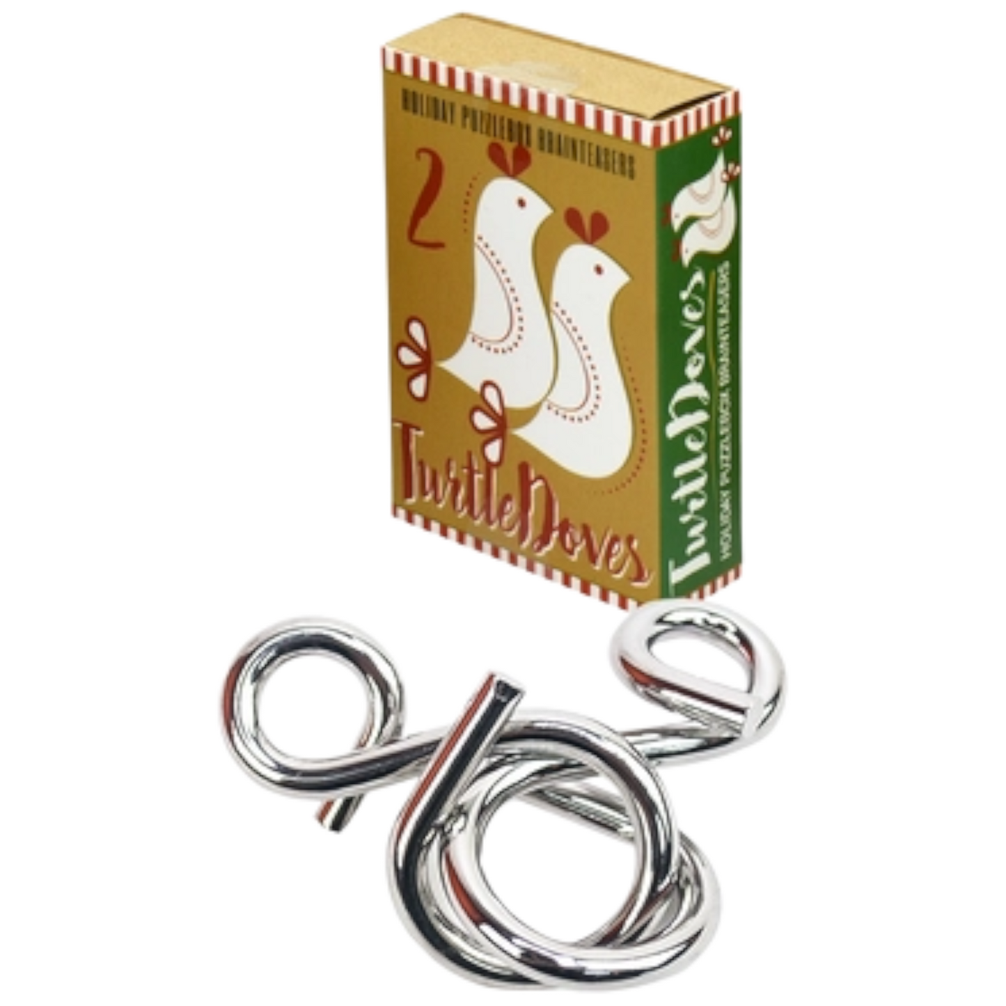 Holiday Puzzlebox Brainteaser - 2 Turtle Doves