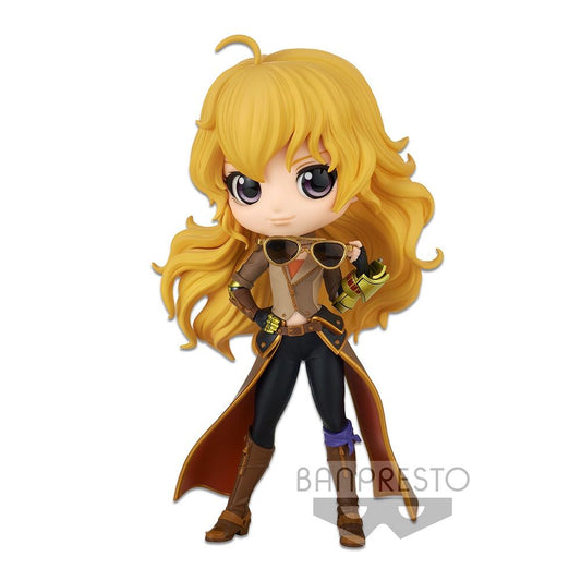 RWBY Q Posket Yang Xiao Long Figure - Official Banpresto Collectible