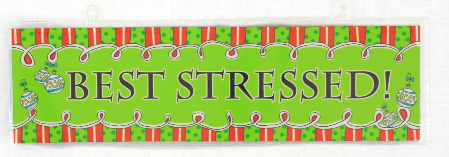 Vinyl Holiday Car Magnets -