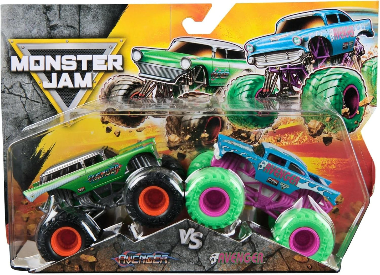 Monster Jam - 1:64 scale die-cast 2-Pack - Avenger vs Avenger