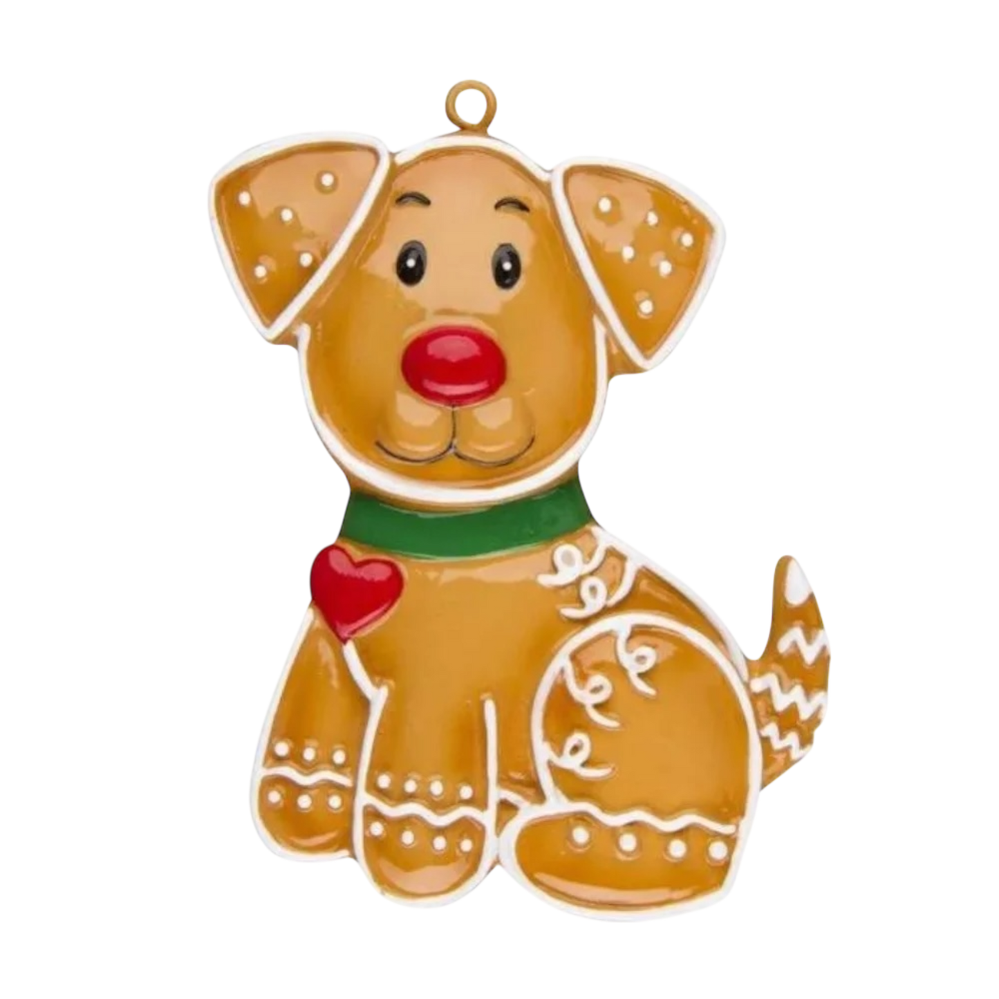 Gingerbread Dog Ornament