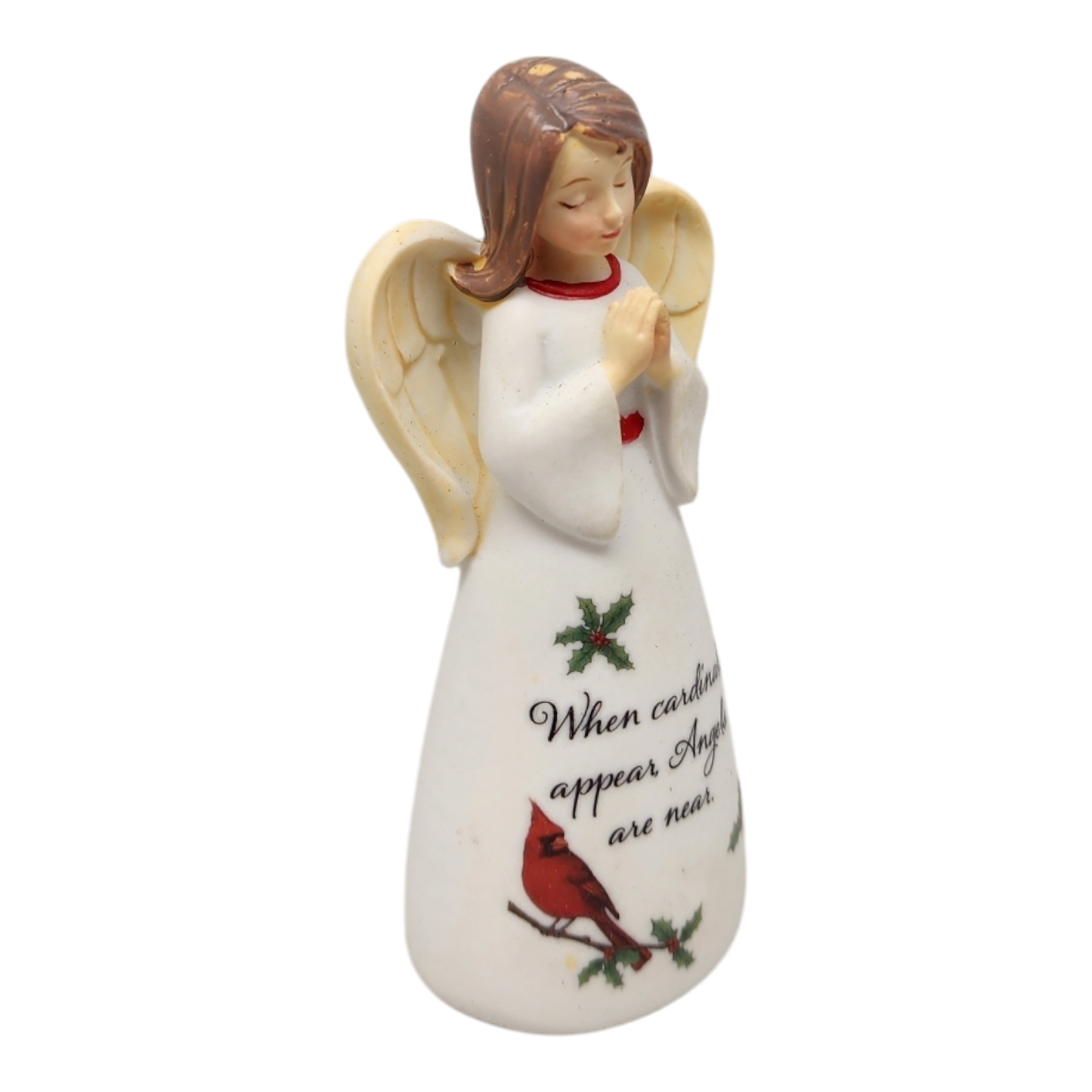 When Cardinals Appear Angel are Near Angel Figurine - 4 Inch